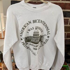 1989 vintage inauguration sweatshirt